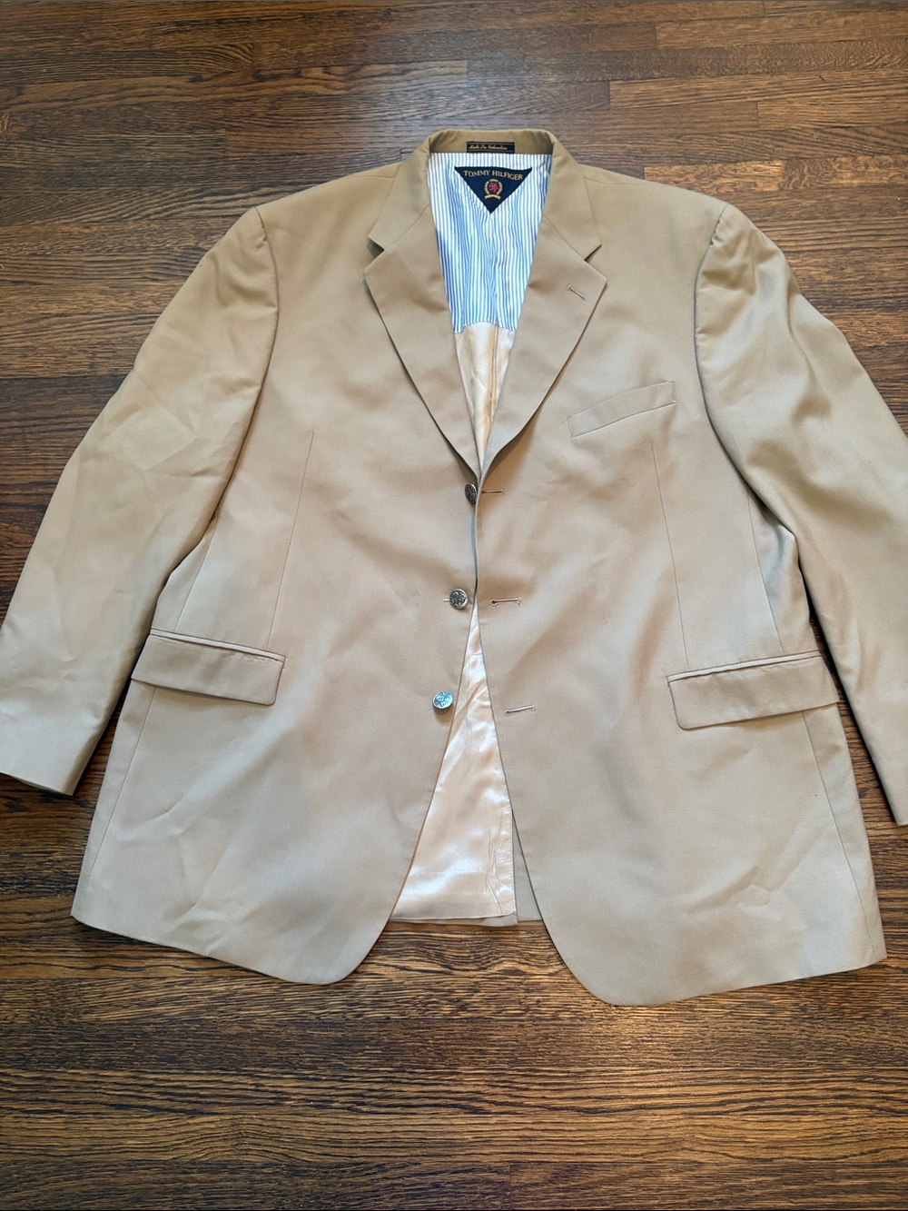Tommy Hilfiger Tan Sport Coat Blazer